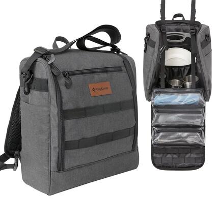 Camping Küchen Kitchen Organizer Picknick Tasche Geschirr Aufbewahrung