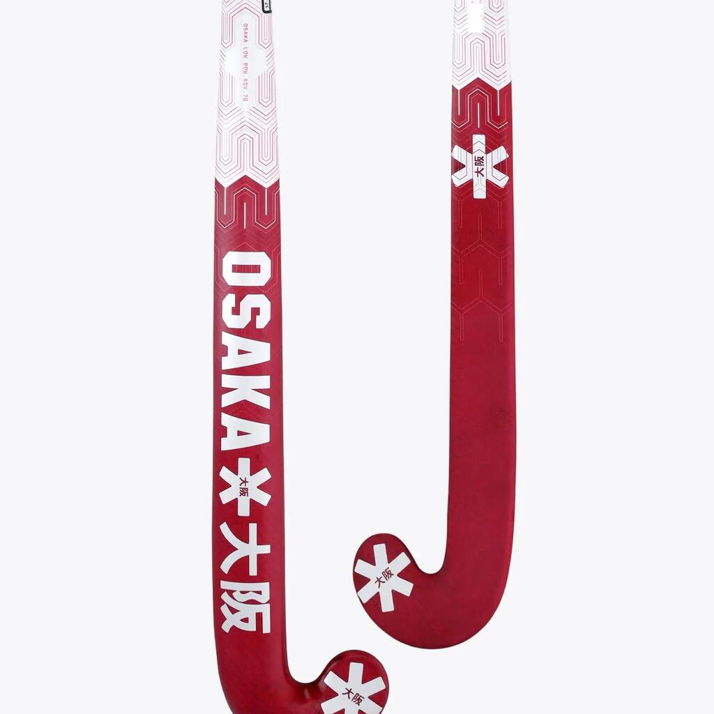 Osaka Field Hockey Stick Low Bow Advanced 70 | Hot Pink
