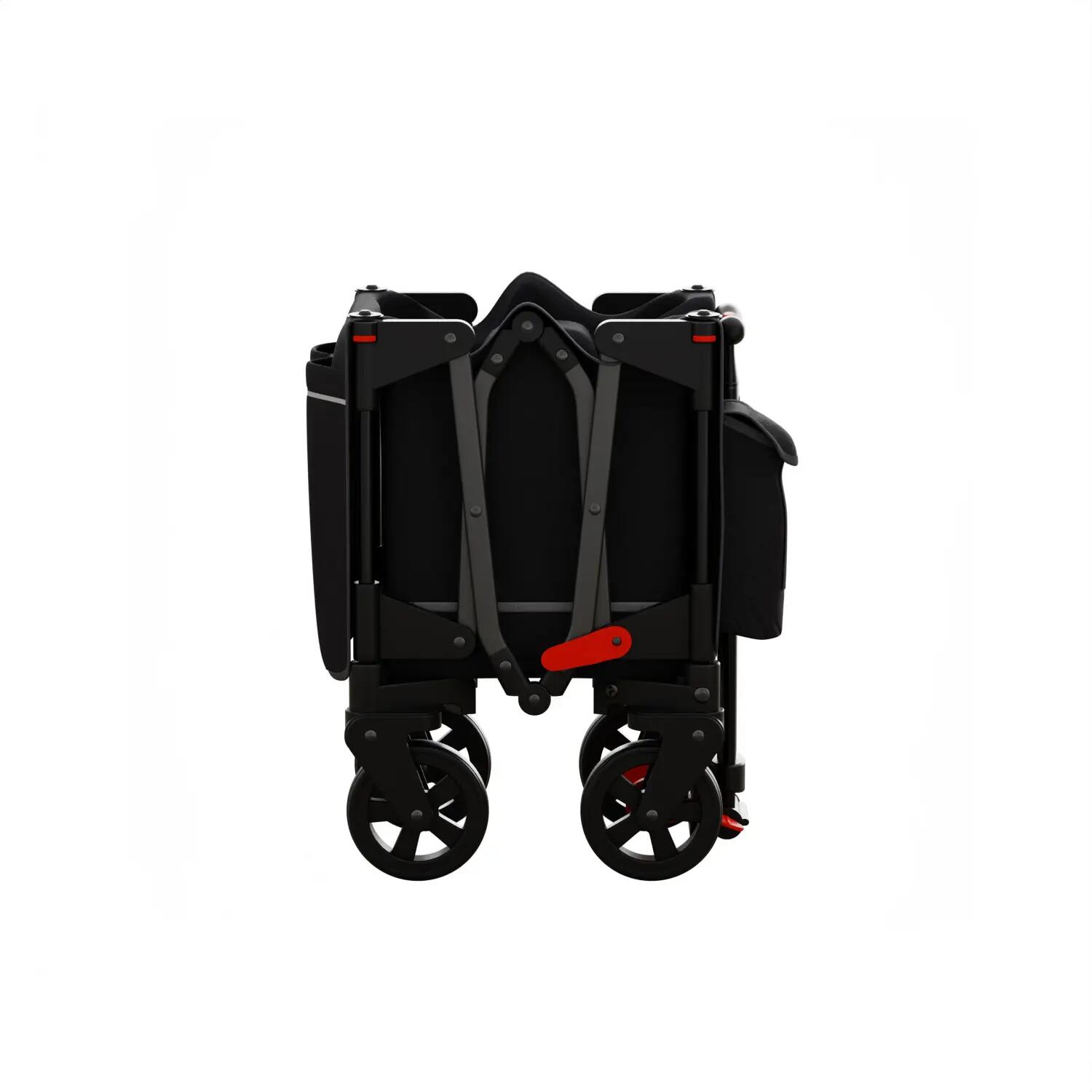 Bolderkar opvouwbaar kinderen 80kg met dak Grijs 5/10