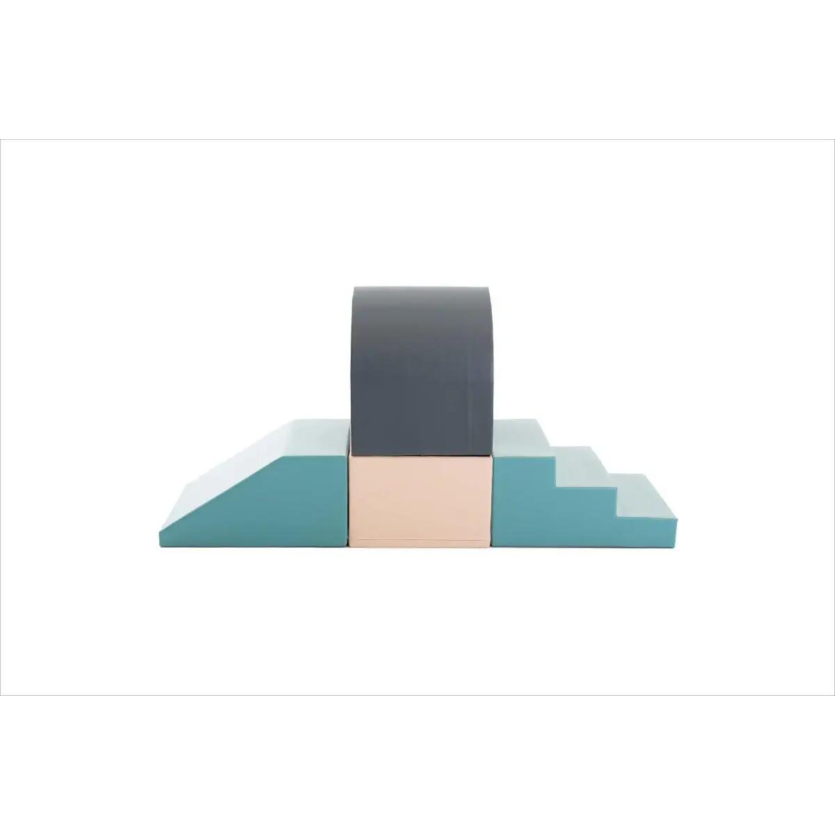 Ensemble blocs Agatha couleur pastel 2/3