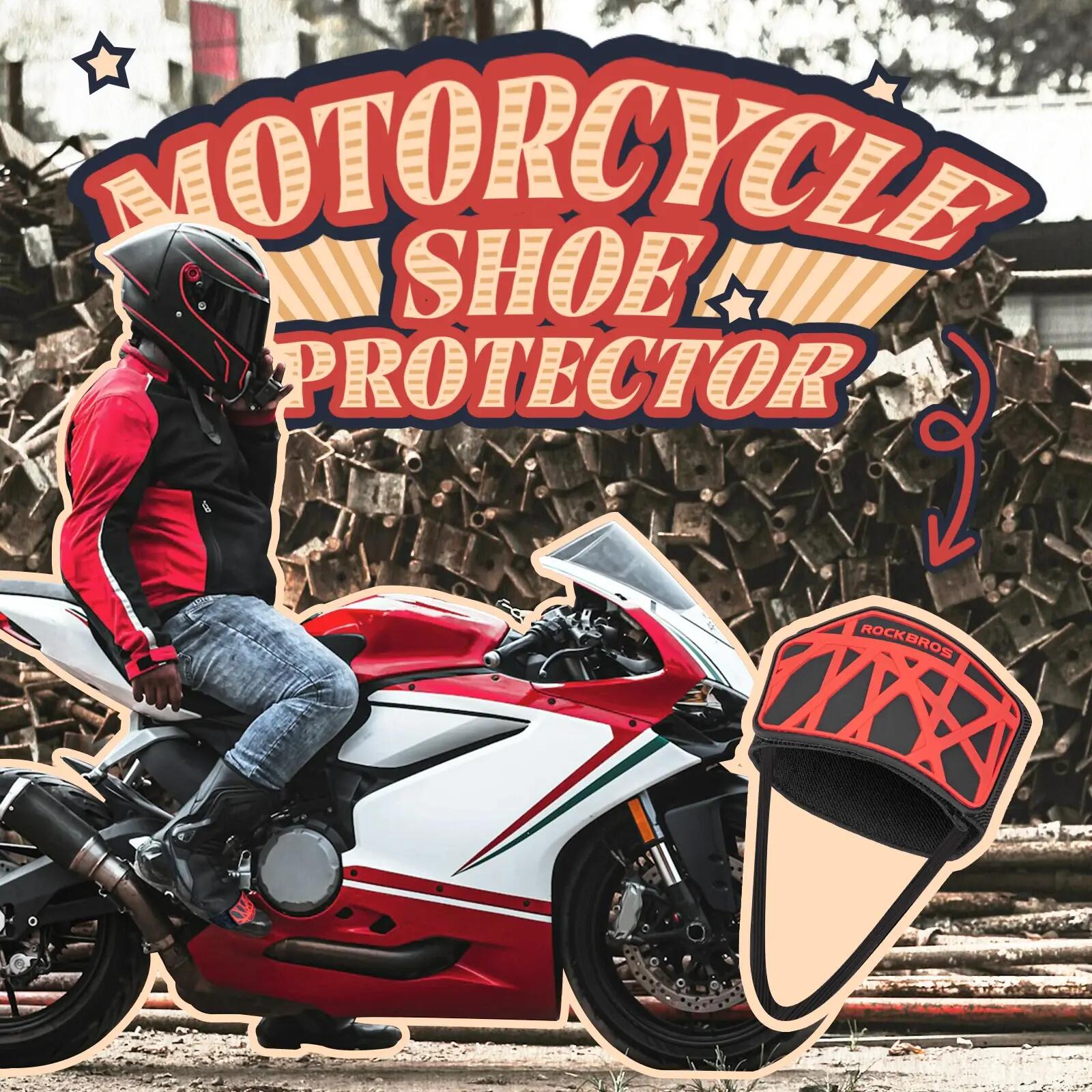 ROCKBROS Motorrad Antirutsch Schuhschutz 7/7