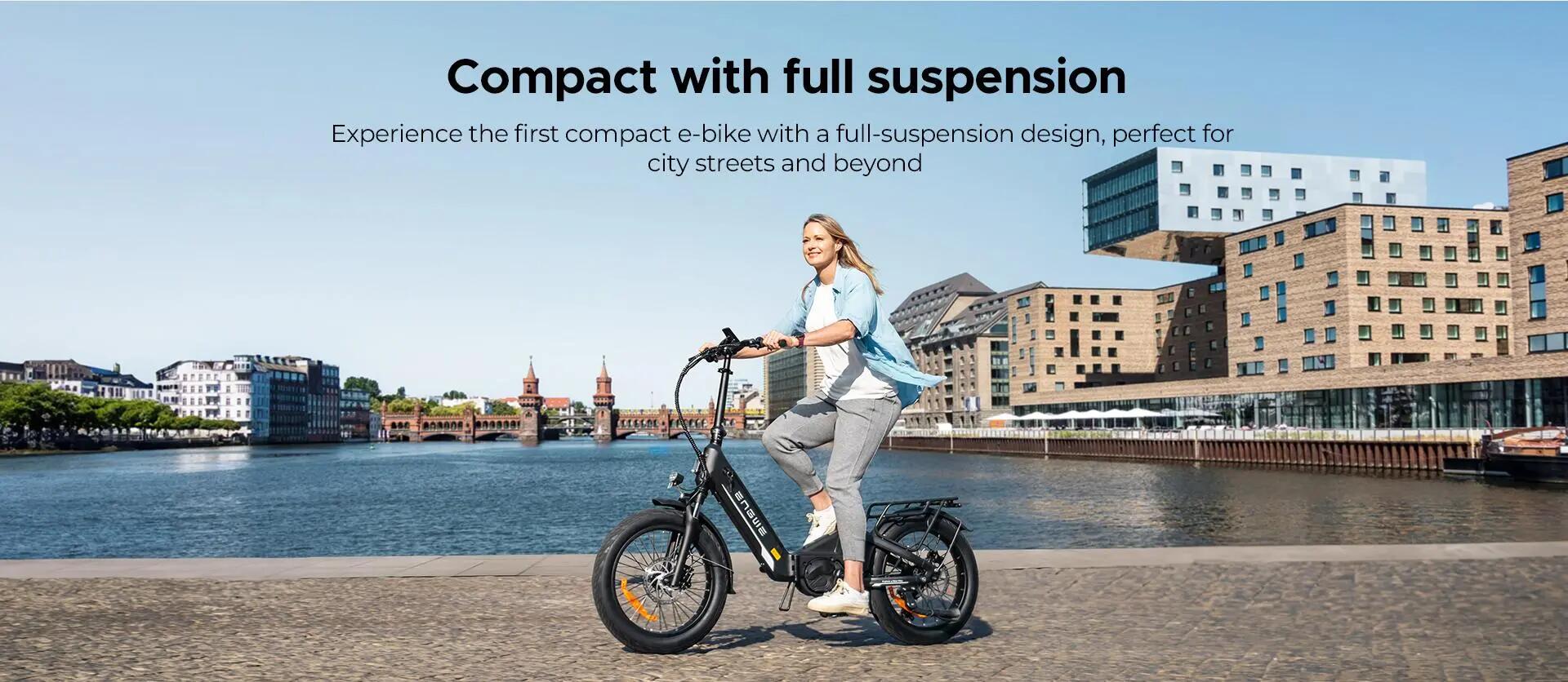 Bicicletă electrică ENGWE L20 3.0 PRO, roți 20 inch, pliabilă urbană 4/7