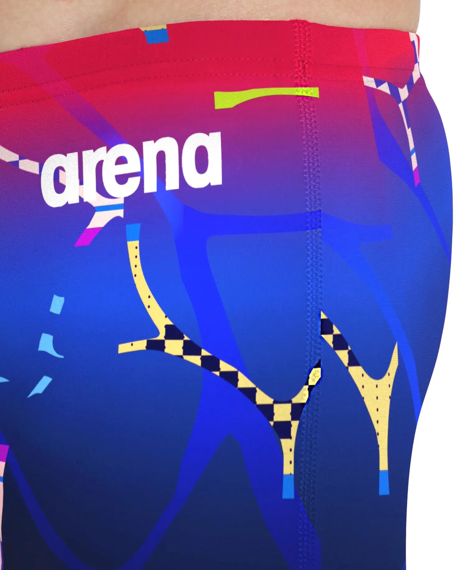 Kąpielówki chłopięce na basen spodenki bokserki pływackie Arena Squared Short 4/6