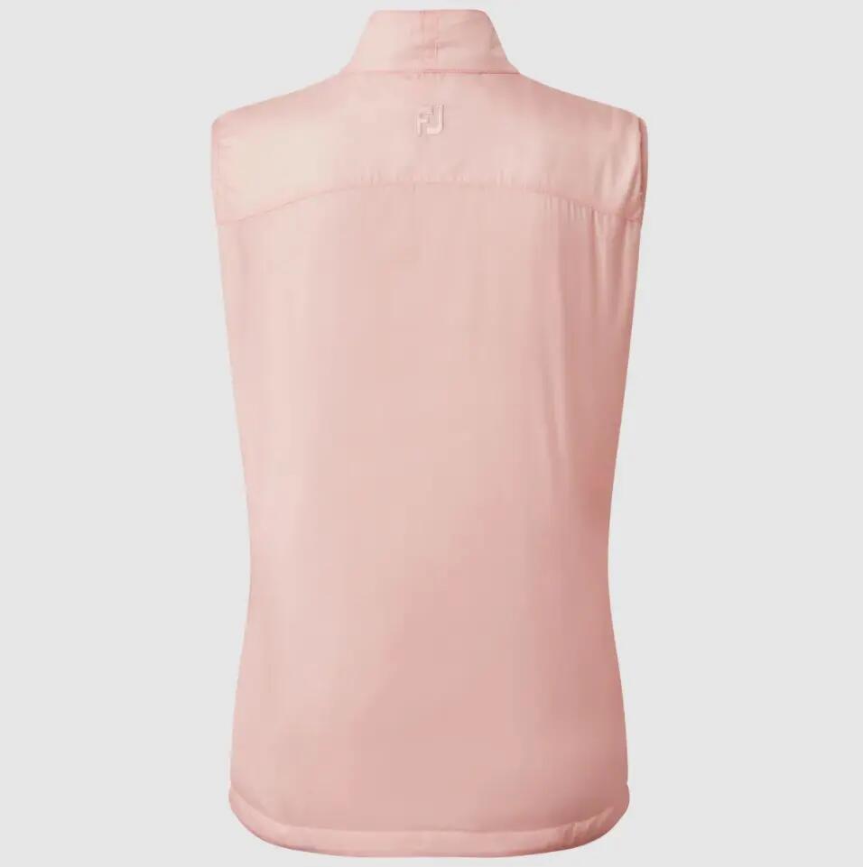 Chaleco Golf Footjoy Full Zip Vest Mujer Rosa 2/2