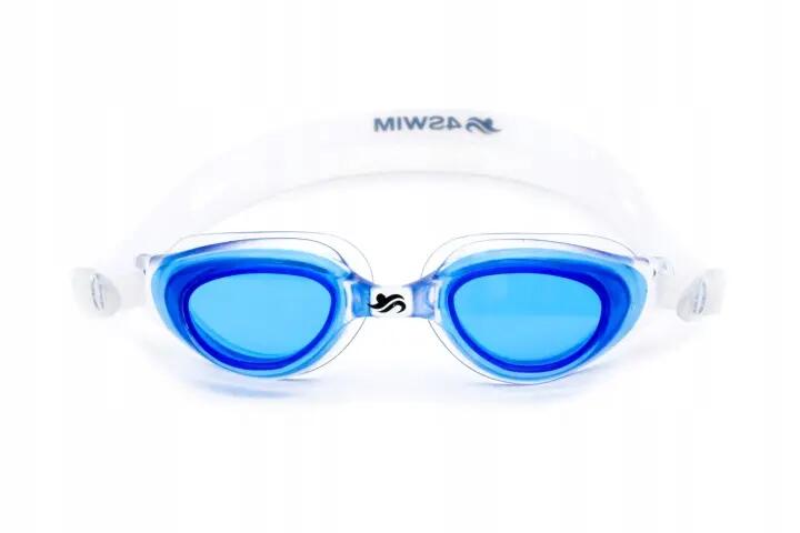 Okulary pływackie 4swim Classic Junior Blue / Clear 2/2
