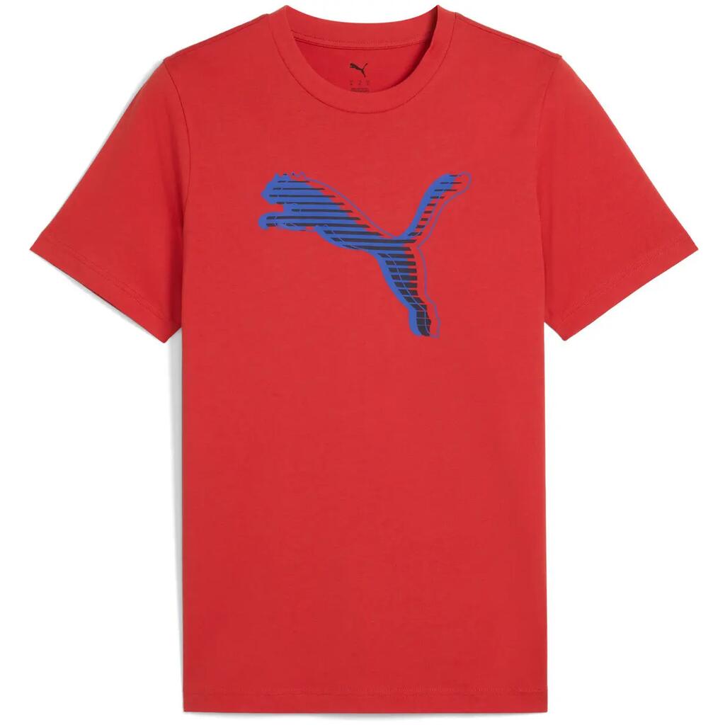 Тениска Puma Graphics Cat Logo Tee, червен, Мъже