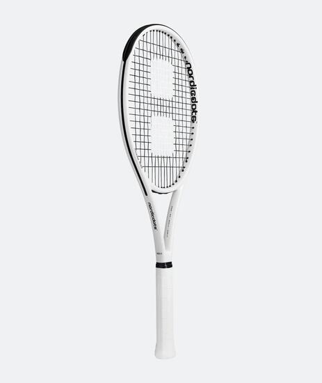 Raquette de tennis modèle 100 - Blanc Brillant