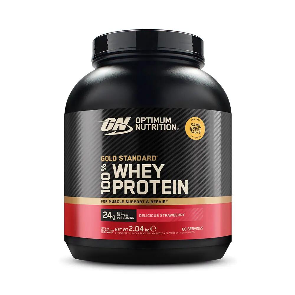 Whey Protéine | 100% Whey Gold (2,02kg) | Fraise 1/2