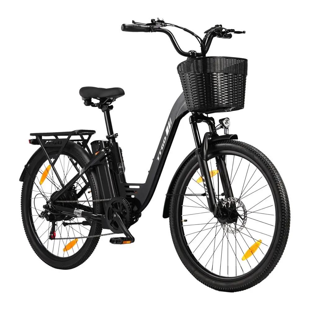 C2 PRO Vélo Électrique Urbain, Moteur 250W, 36V 18Ah, Pneus 26" Tout-Terrain 2/11