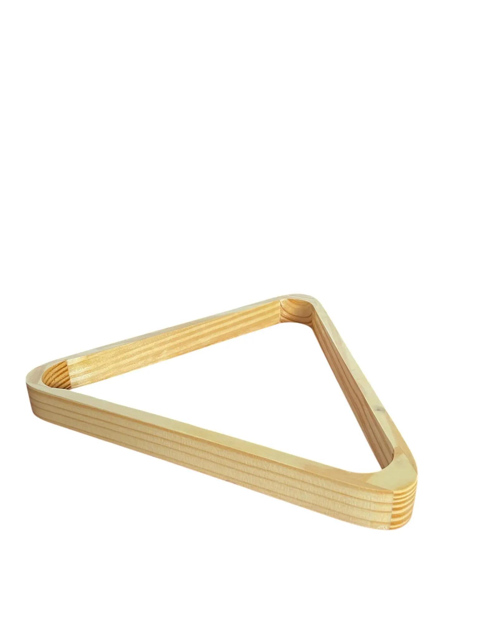 Triunghi biliard 57.2mm lemn stejar