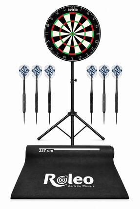 Keltik complete steeltip-dartset met bord, standaard, mat en darts