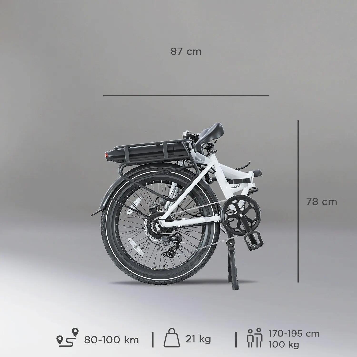 Siena Elektrische vouwfiets 24" + Display · 21 kg · 3 jaar garantie · 90 km 5/12