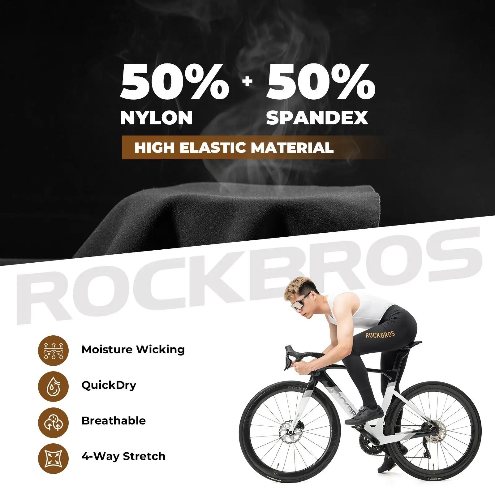 ROCKBROS Trägerhose Fahrrad Atmungsaktiv 3/7