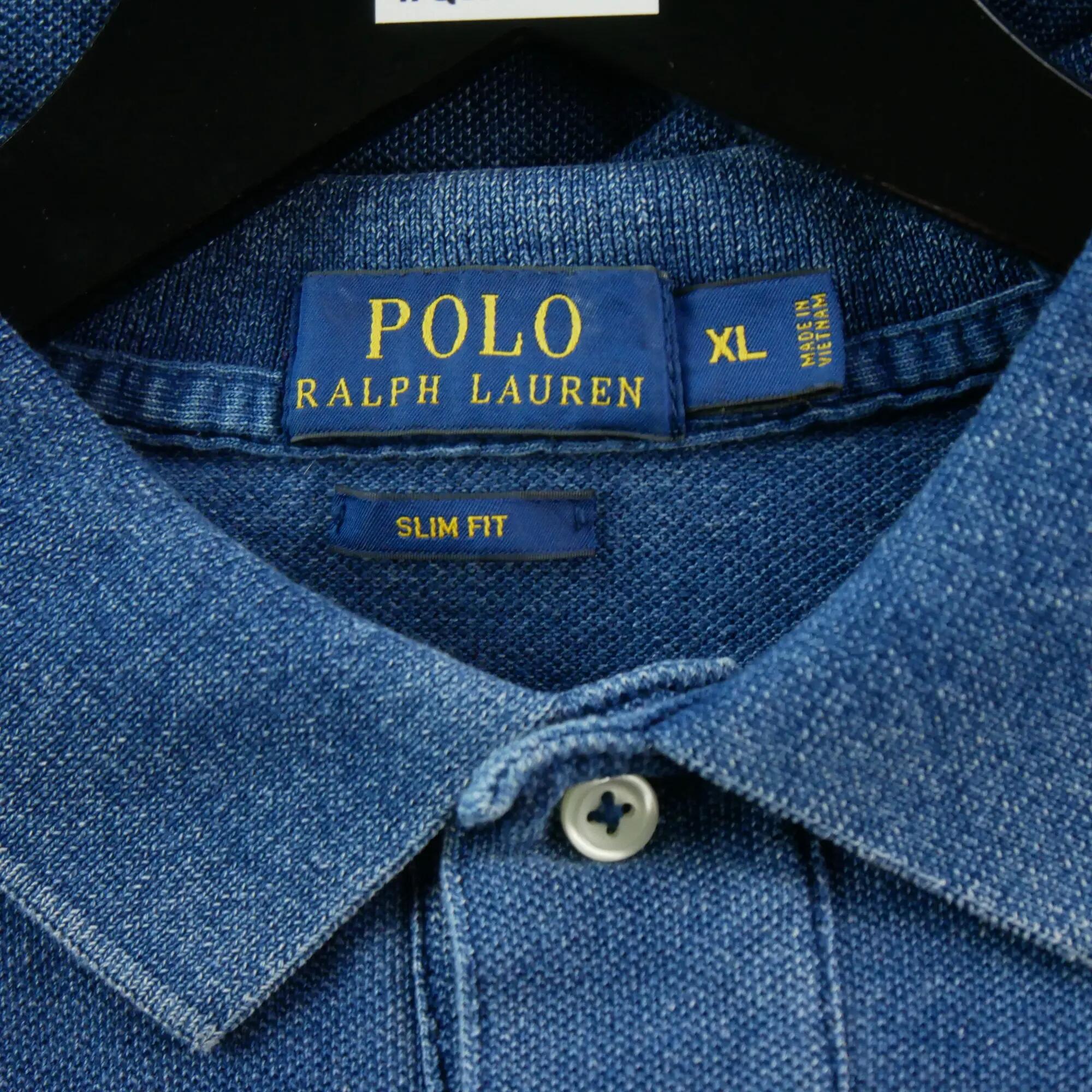 Refurbished - Polo Ralph Lauren Herren Slim Fit Kurzarmshirt - In gutem Zustand 7/7