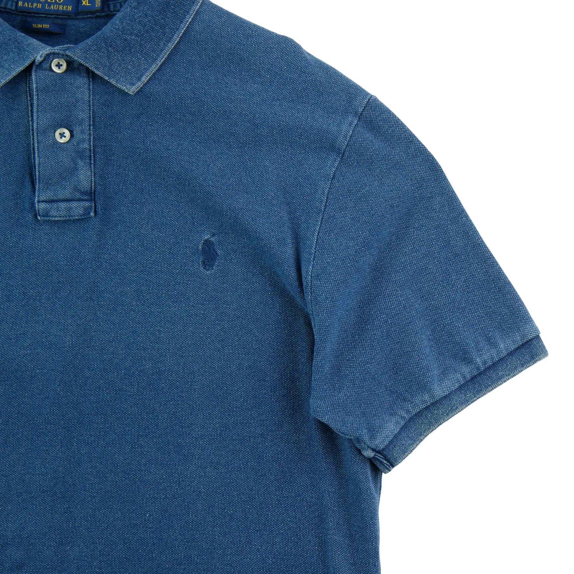 Refurbished - Polo Ralph Lauren Herren Slim Fit Kurzarmshirt - In gutem Zustand 6/7