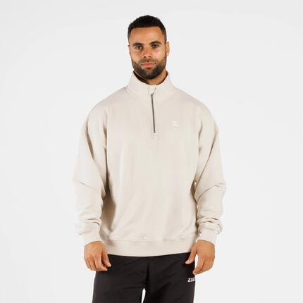 Sweat 1/4 zip oversize ZEUZ – Homme – Noir – Taille XXL