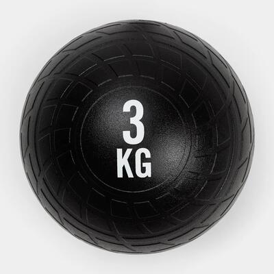 Zeuz slam ball 15 kg – medicijnbal & fitnessbal – voor crossfit & krachttraining