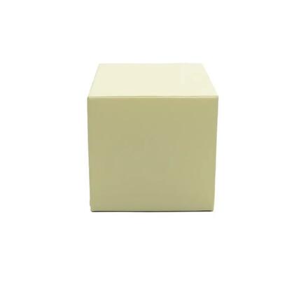 Méga cube en mousse ivoire