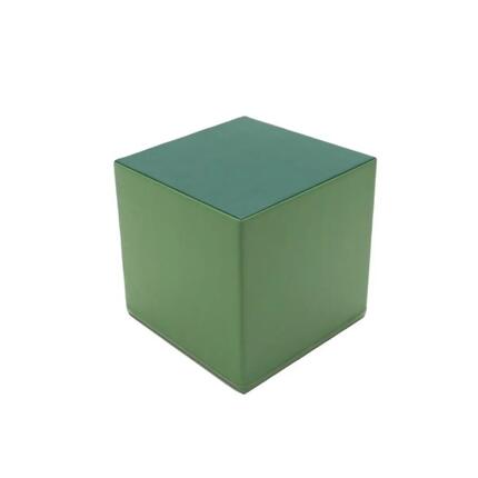 Méga cube en mousse vert réséda/pin