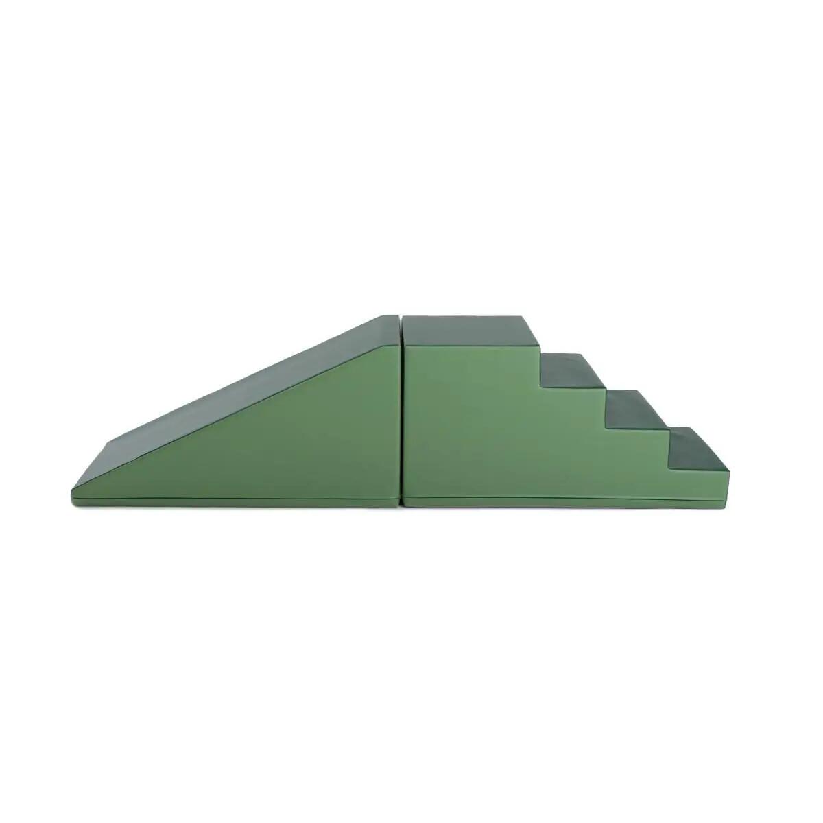 Ensemble blocs 1X vert réséda- vert pin 2/3