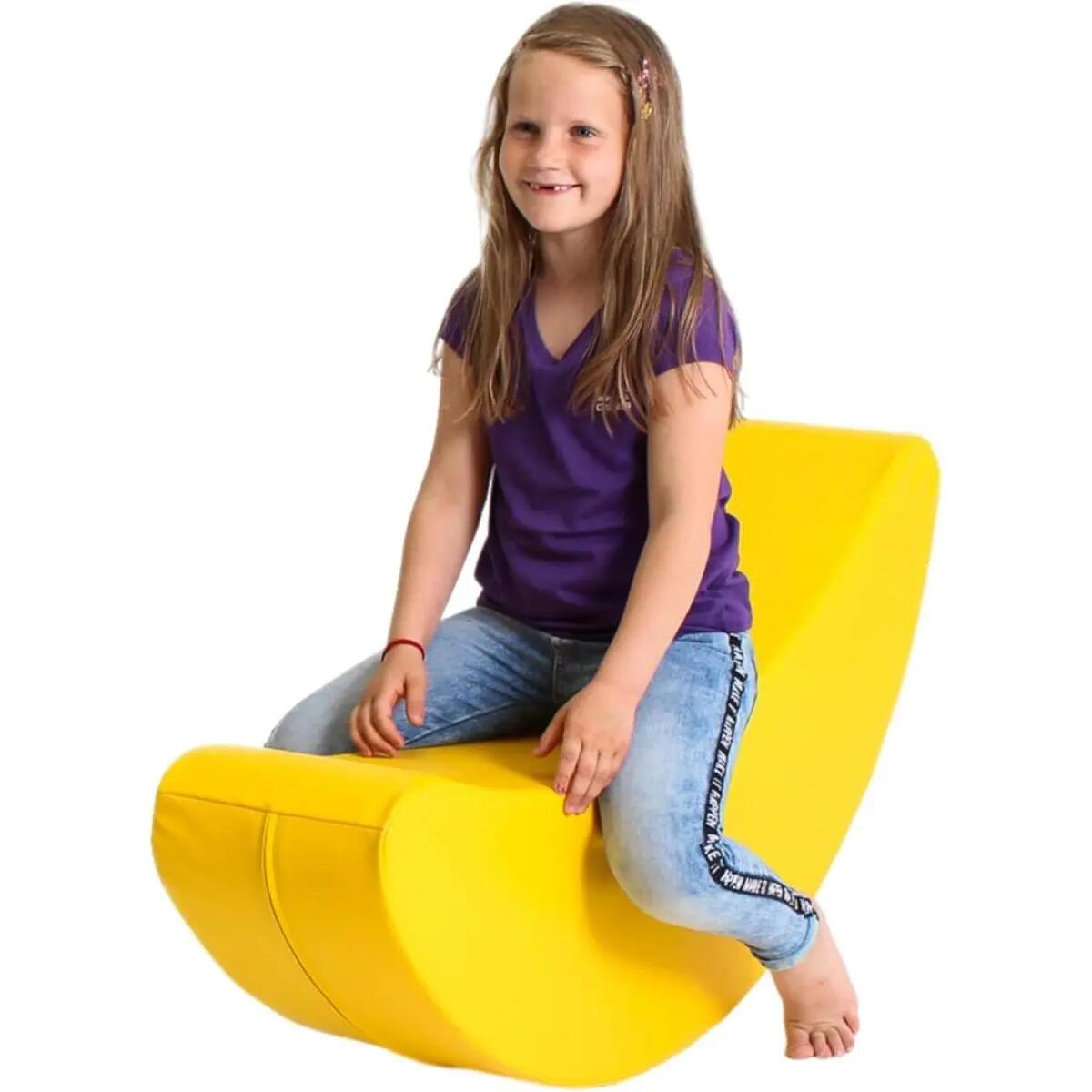 Rocker Banana jaune en mousse 2/3