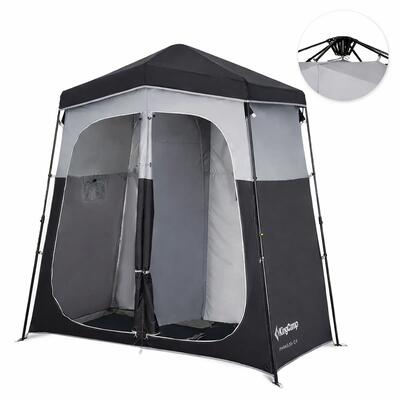 Tenda doccia Marasusa Q Double Camping Tenda spogliatoio Tenda WC 2 persone
