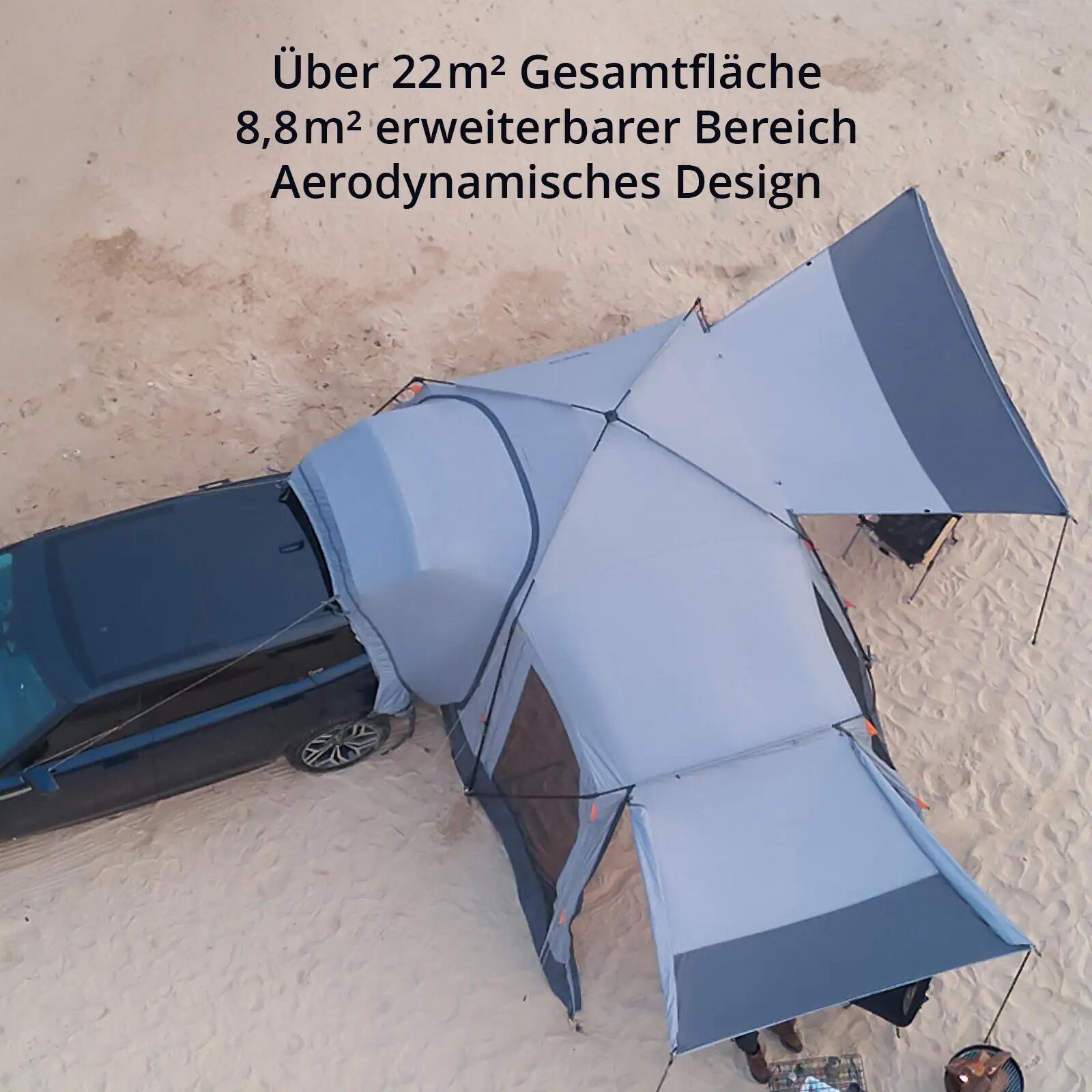 Tenda posteriore Prati autobus tenda SUV furgone tenda famiglia tenda campeggio 7/7