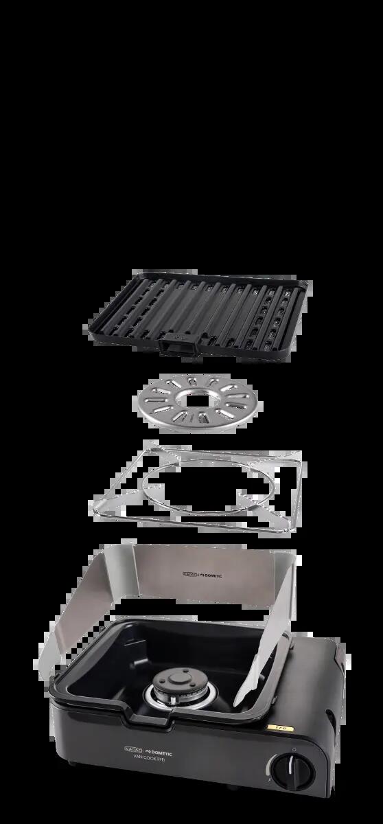 CADAC Van Cook FFD BBQ Plate - Compacte Camping Grill 1/7