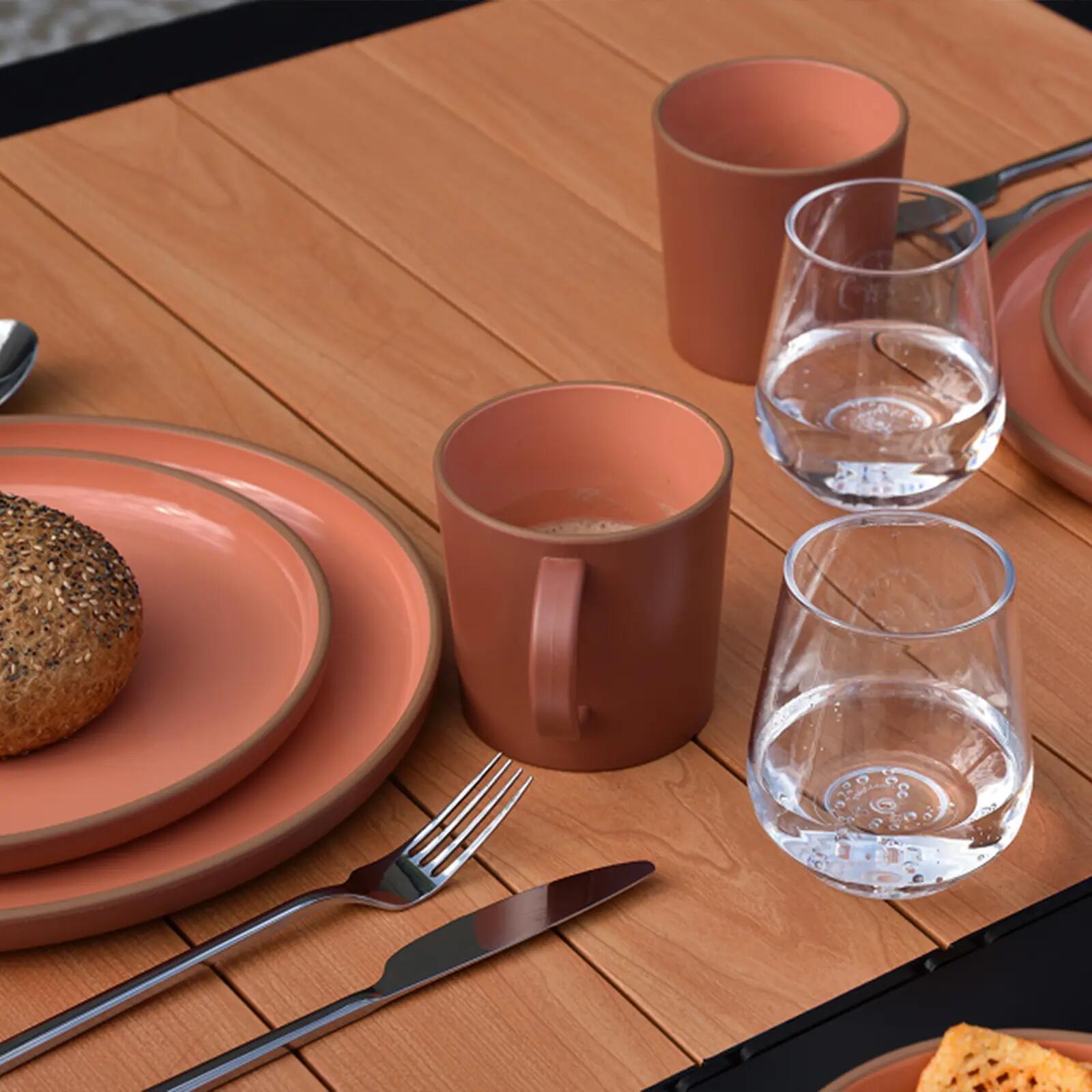 Set di 4 tazze da viaggio Avila per campeggio tazze da caffè in PET 430 ml 2/2