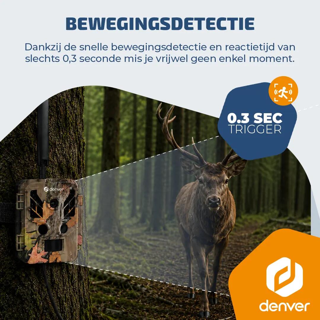 Wildcamera - 4K Ultra HD - 4G LTE - Nacht zicht - 48MP - WSL8050 5/7