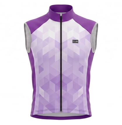 Gilet Coupe-vent Imperméable Alps Prism- Violet