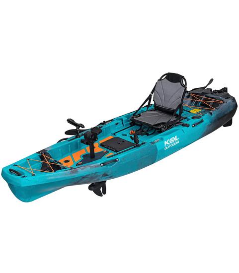 Kayak Pêche Modulaire à Pédales Hélice Dentex One 300x84 cm