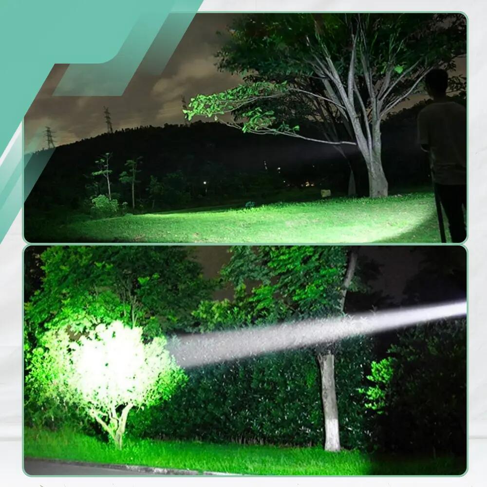 Mocna Latarka LED Akumulatorowa USB-C Survival Z MAGNESEM 6/7