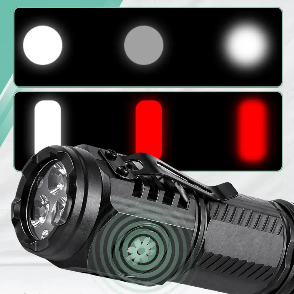 Mocna Latarka LED Akumulatorowa USB-C Survival Z MAGNESEM 5/7