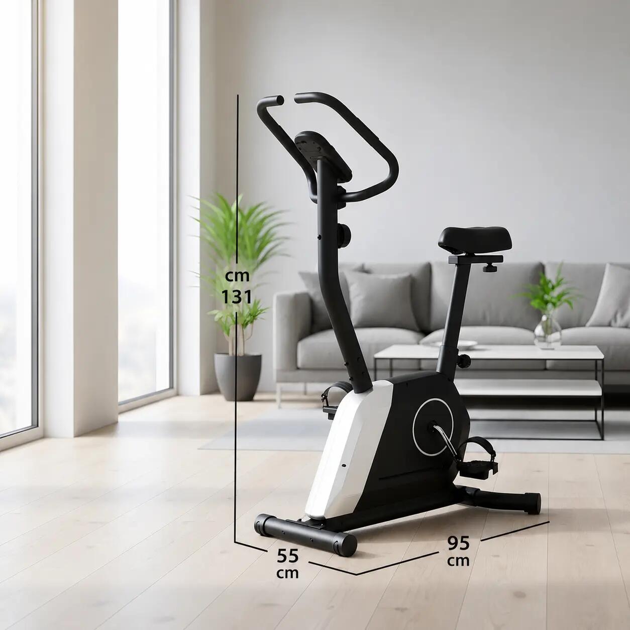 Heimtrainer Activ mit Magnetbremse, 14 Stufen & Komfortsattel 8/10