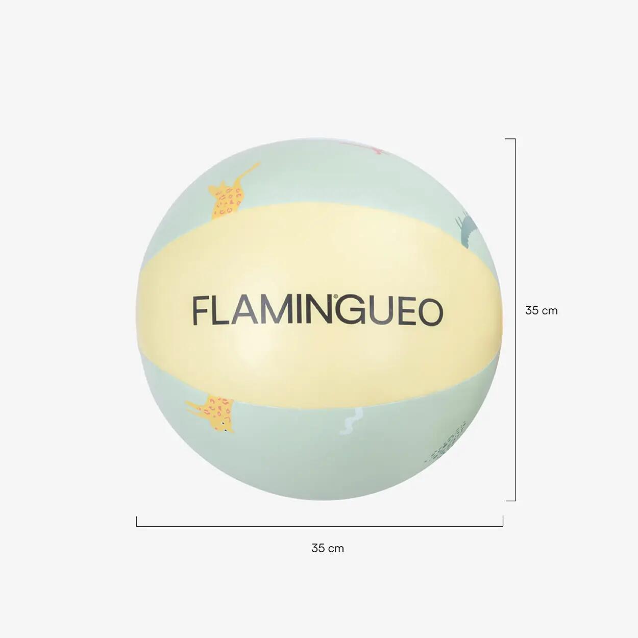 Flamingueo Gonfiabili Palla Piscina PVC Verde 7/7