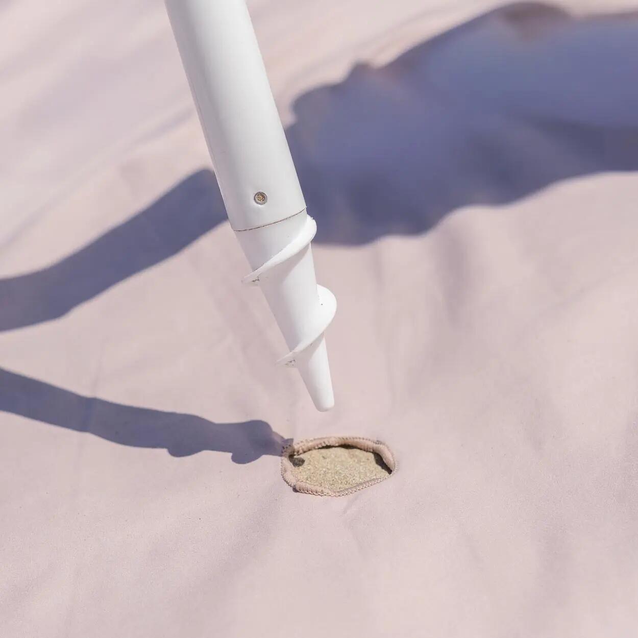 Flamingueo manta picnic microfibra beige 6/7