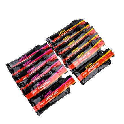 ENERGY GEL MIX CHERRY - BANAAN 12 x 40 ML