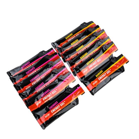 ENERGY GEL MIX CHERRY - BANAAN 12 x 40 ML