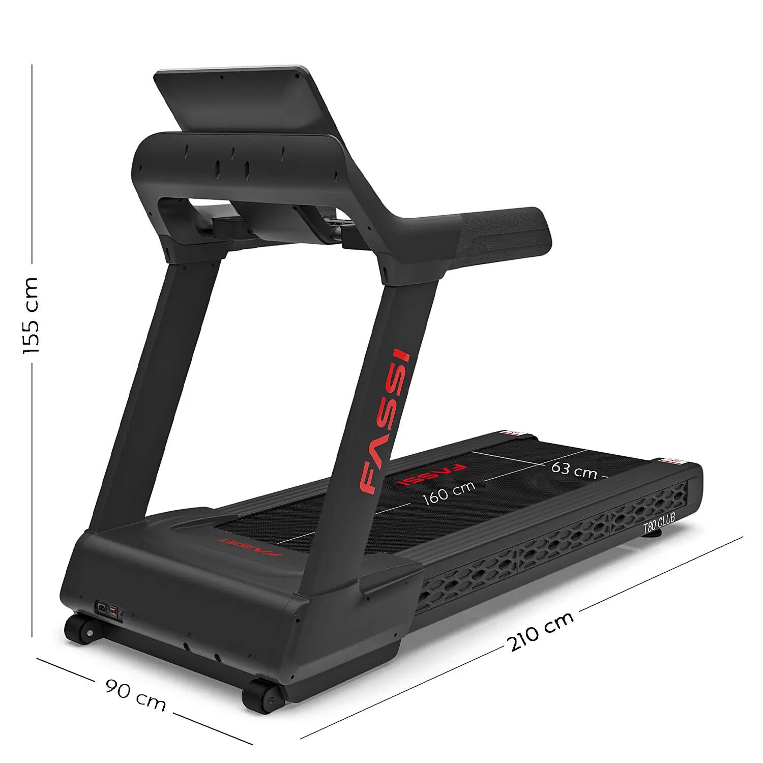 Tapis roulant professionale Fassi FT-T80 9/9