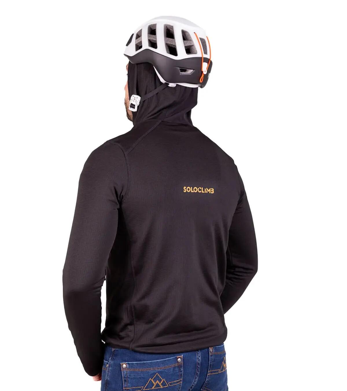 Casaco de Forro Polar Respirável de Montanha Raptor Jacket Homem Preto 5/5