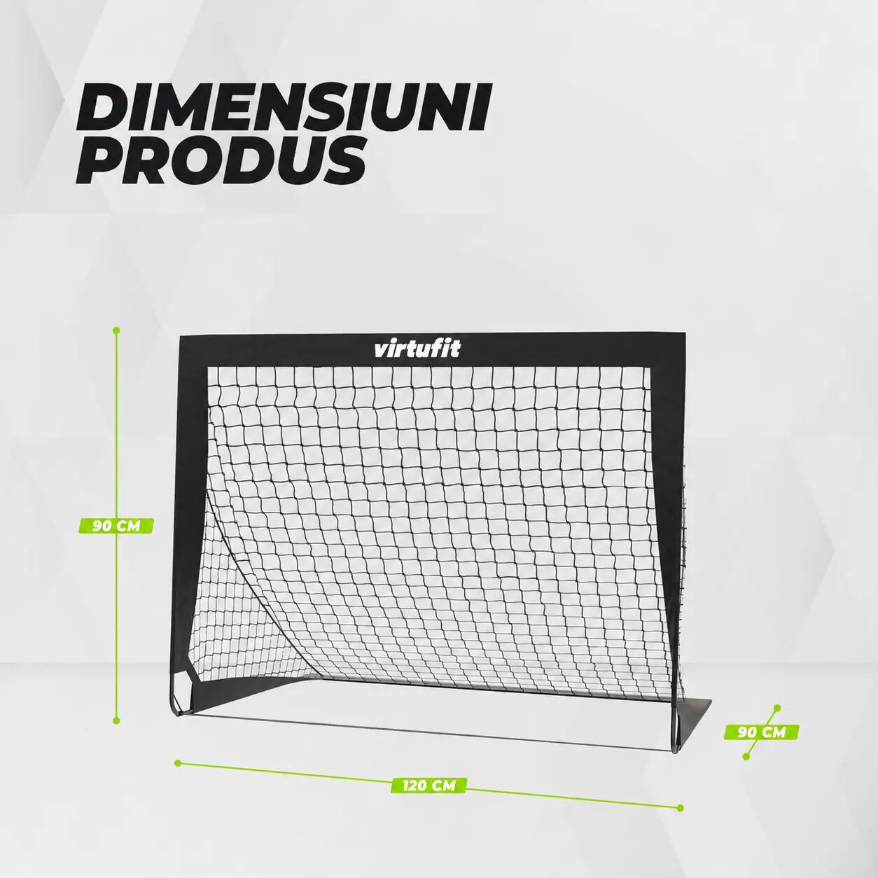 Ensemble de Buts de Football Pop-Up - Buts de Football - 120 x 90 cm 5/8