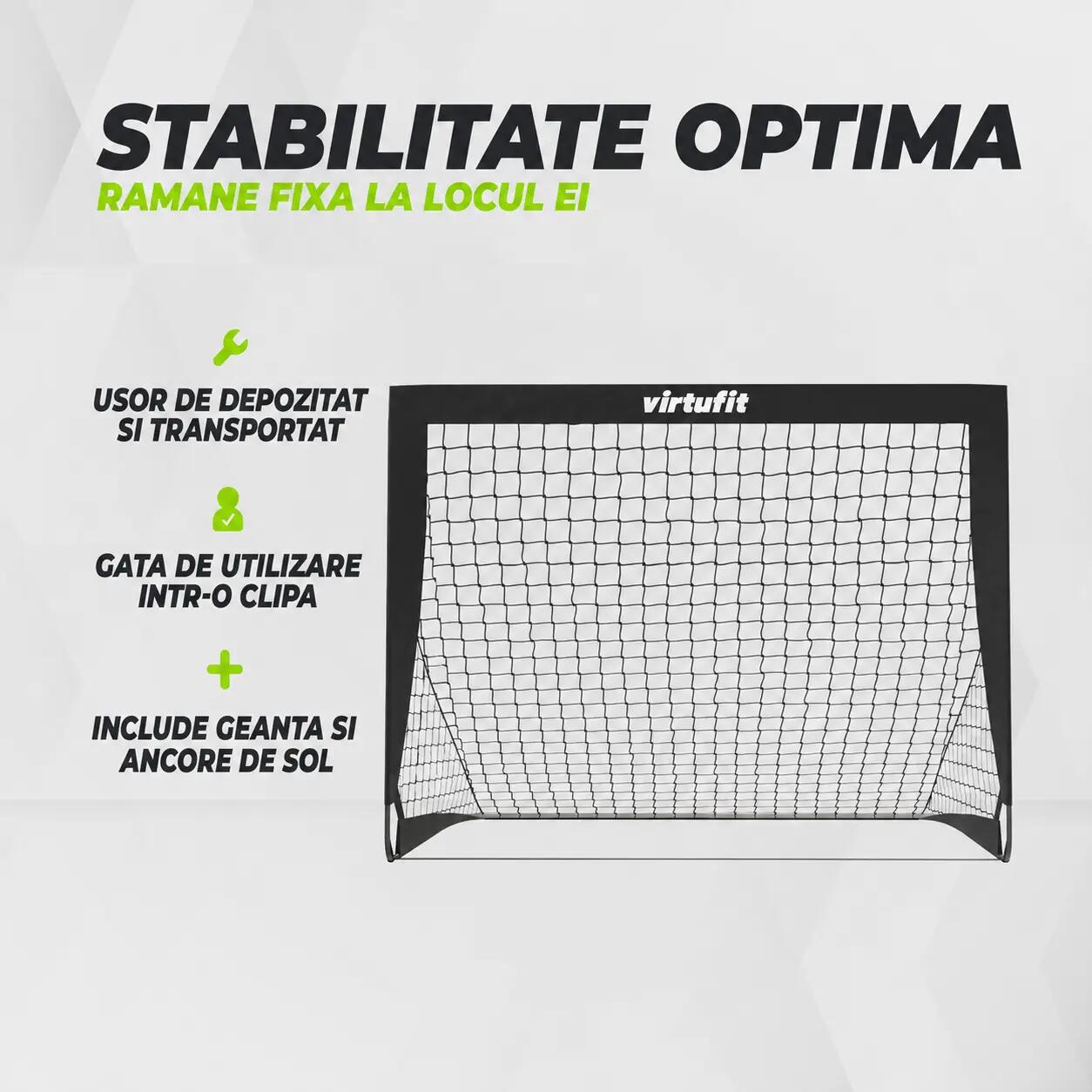 Ensemble de Buts de Football Pop-Up - Buts de Football - 120 x 90 cm 4/8