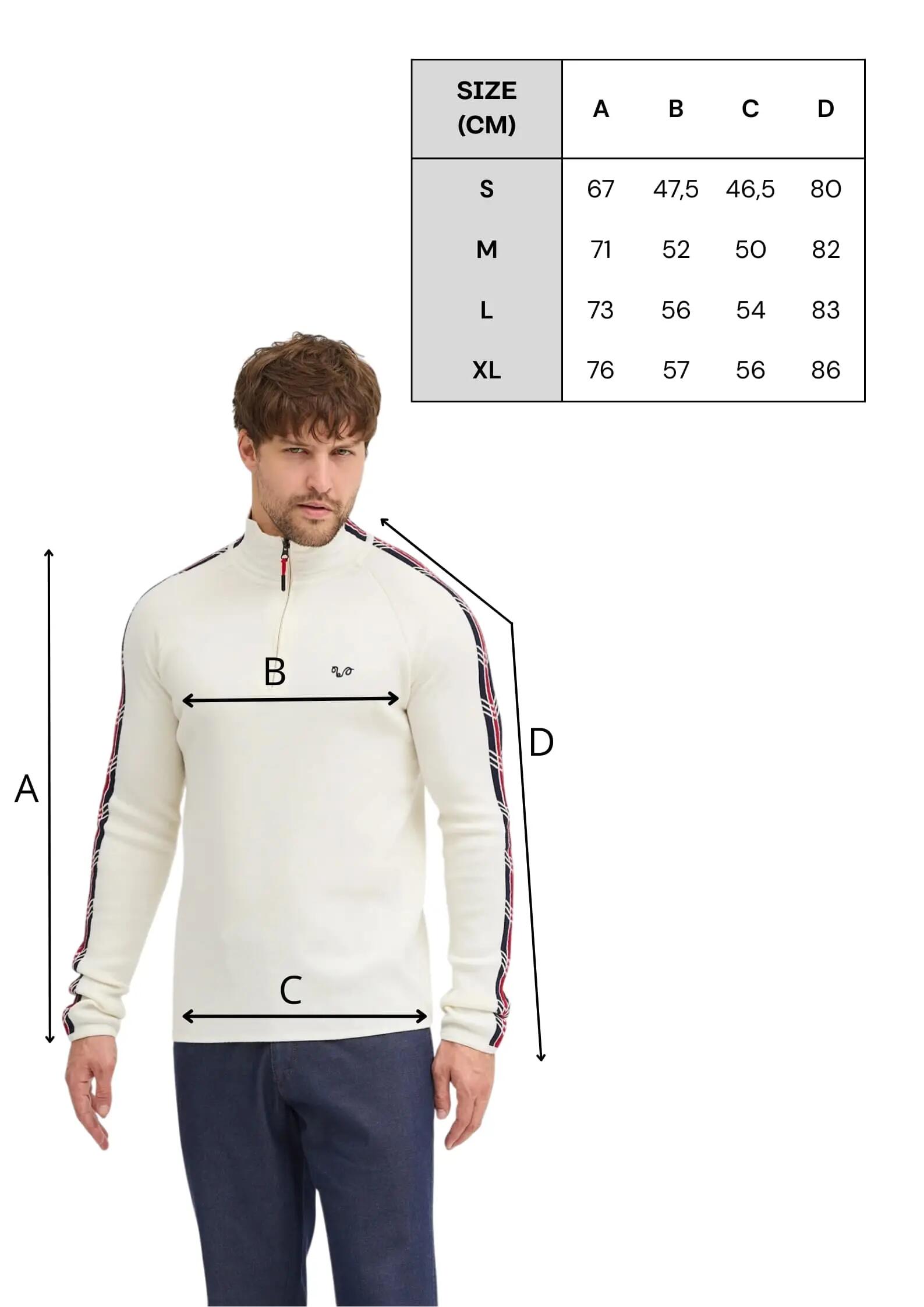 Sweter turystyczny męski Woolona Noyan 100% Merino 2/3