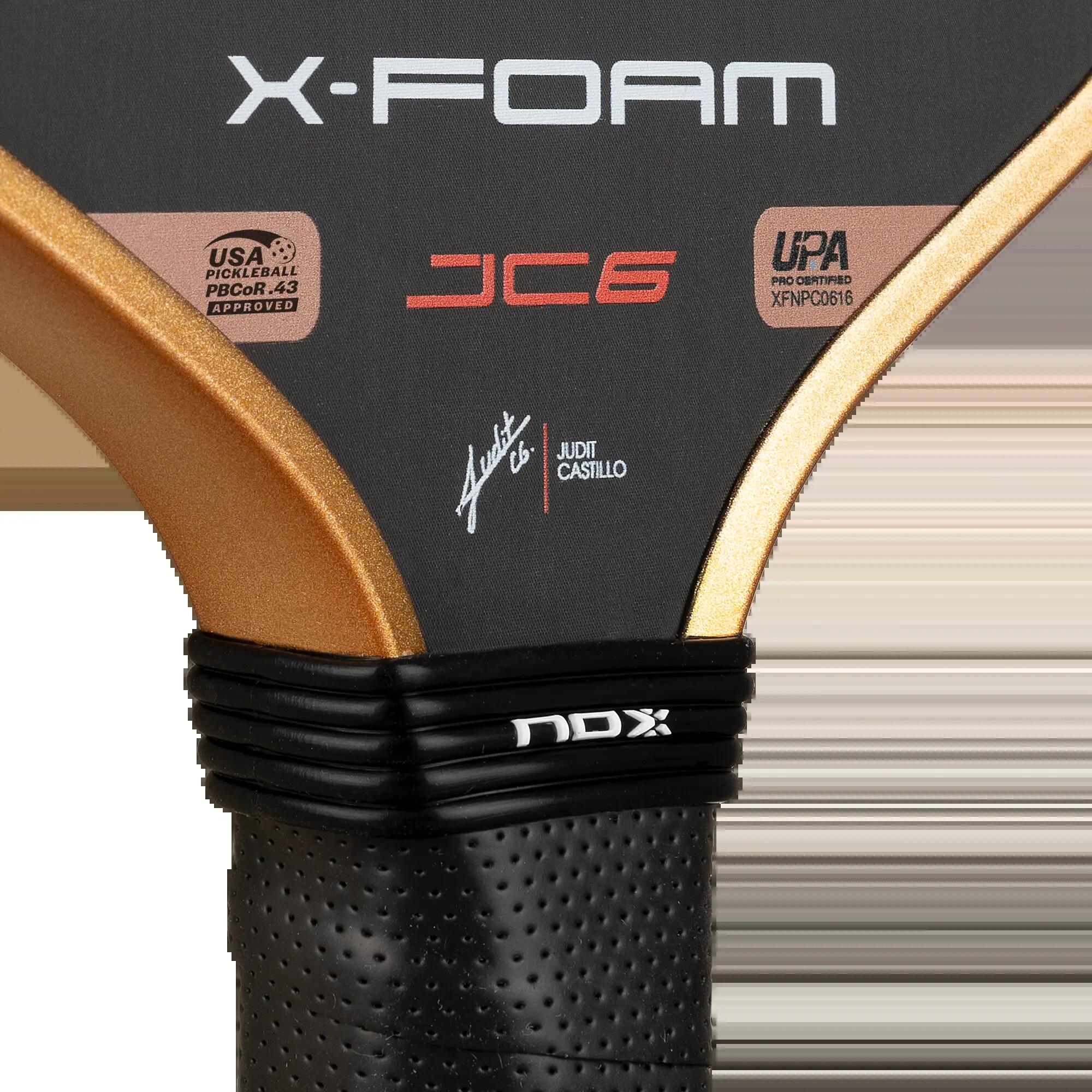 Rakieta do pickleballa NOX X-FOAM JC6 16mm 7/7