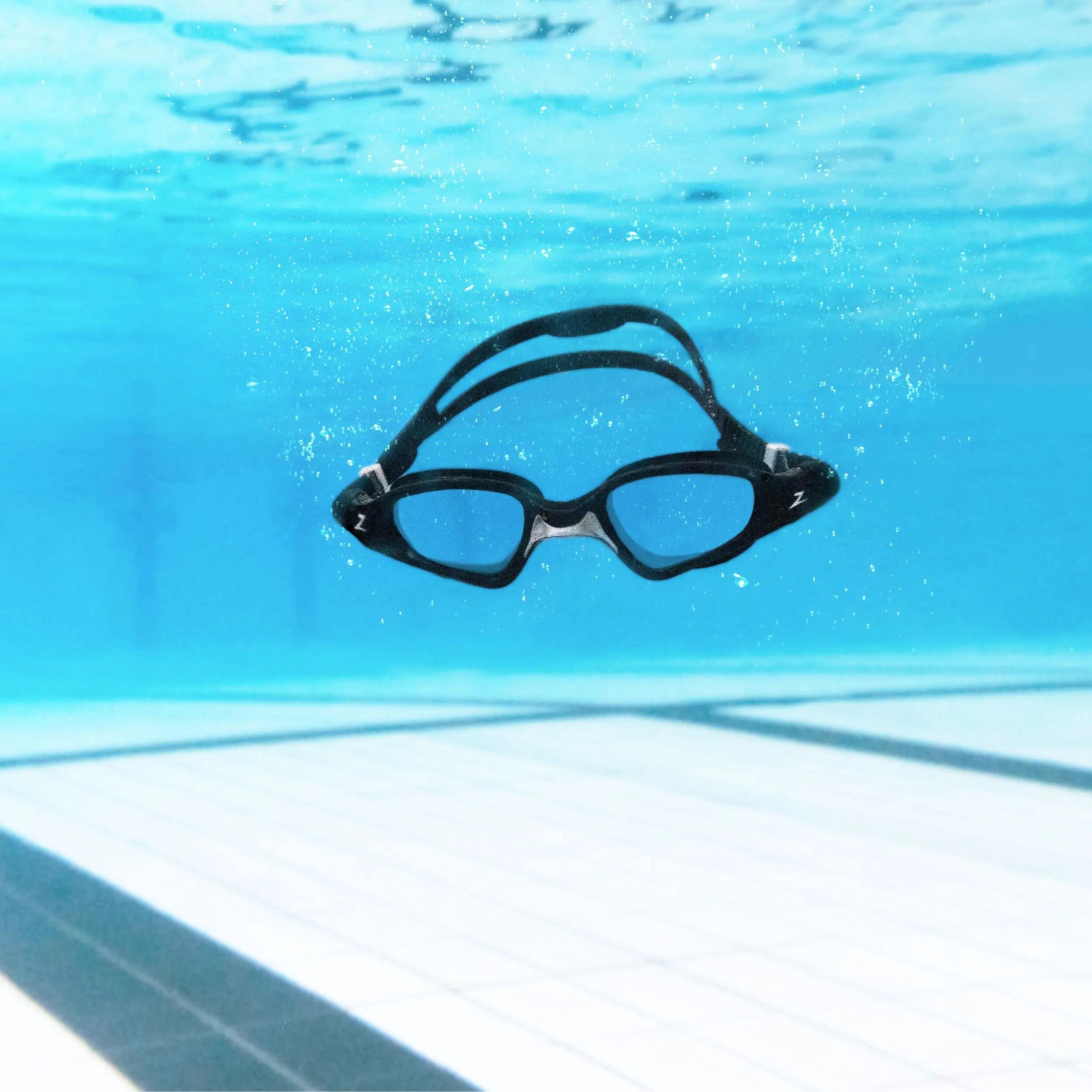 SPECTRA Schwimmbrille mit klaren Gläsern 8/8