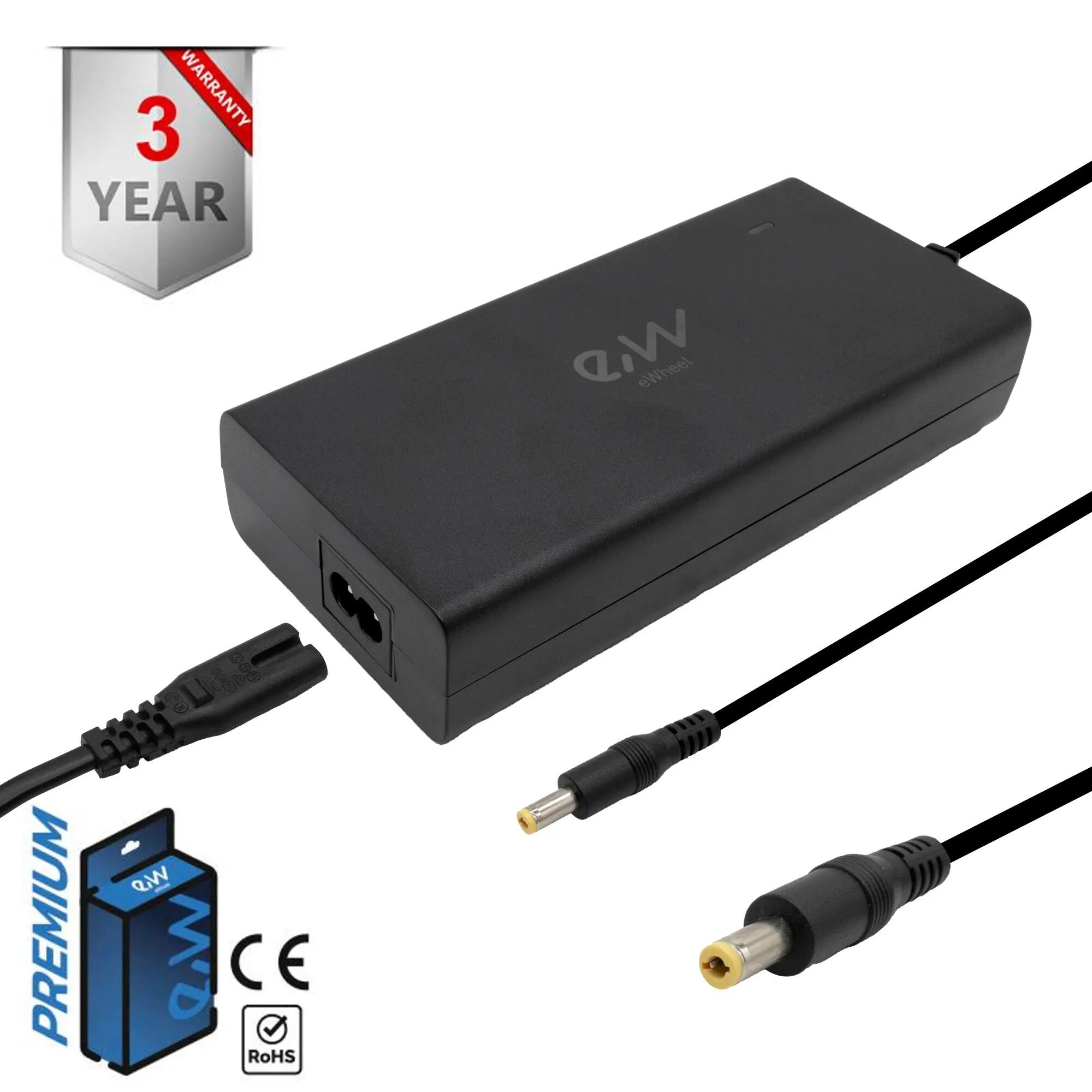 Cargador premium 48V (salida 54,6v) 2A conector DC 5,5x2,5mm 2/4