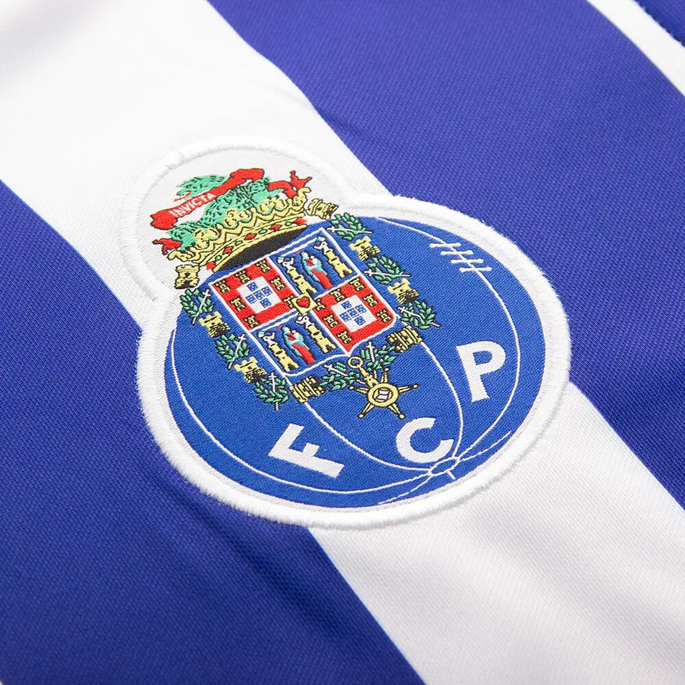 Maillot de football rétro - Homme - FC Porto 2002 - Manches Courtes - Blanc/Bleu 6/7