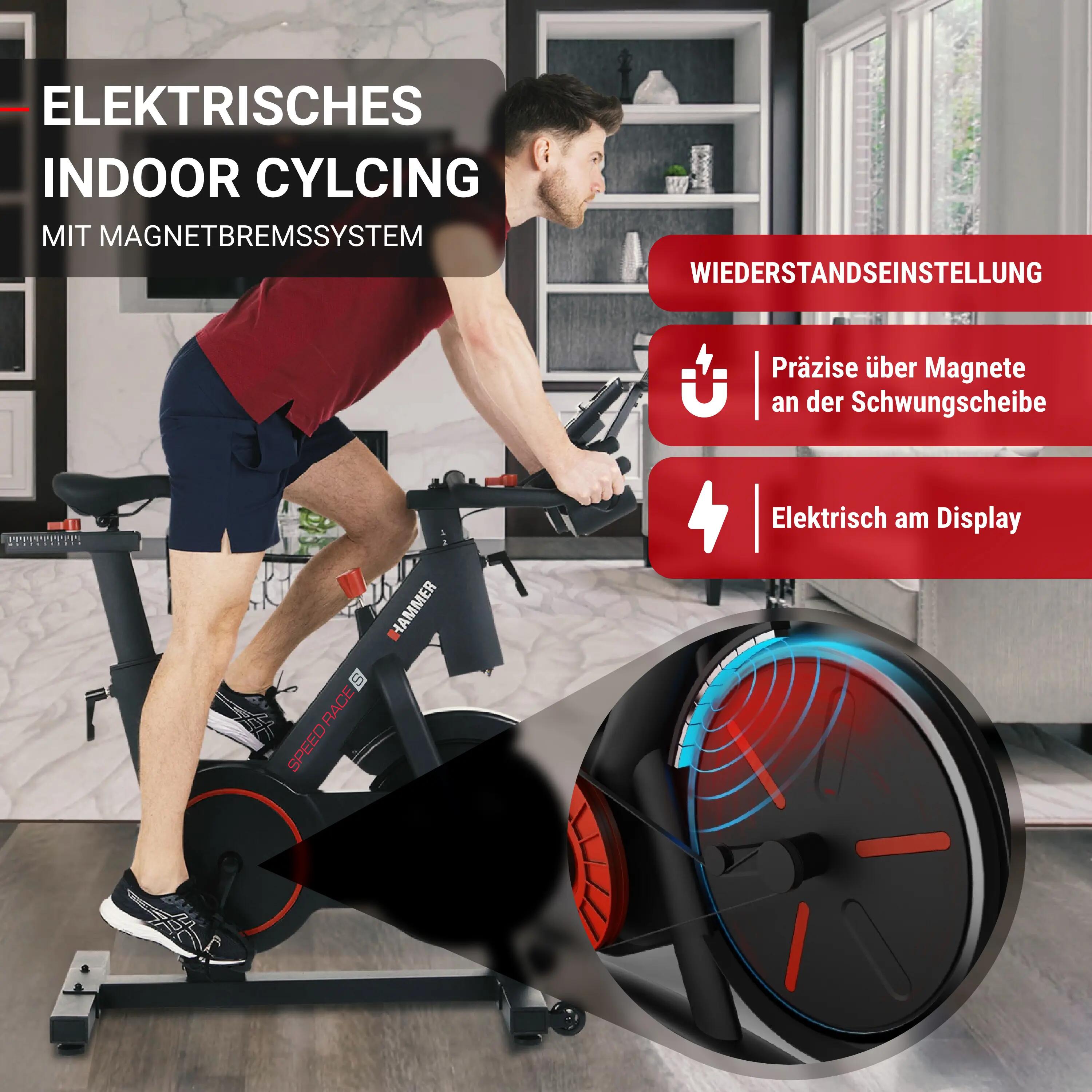 Bicicleta ciclo indoor Hammer SPEED RACE S, con envío y montaje incluido 2/12