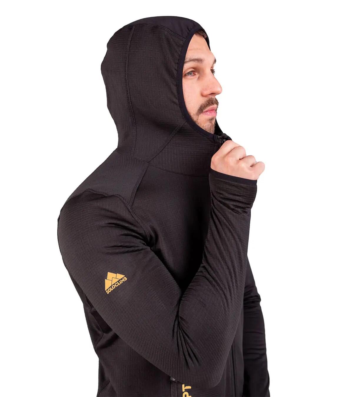 Casaco de Forro Polar Respirável de Montanha Raptor Jacket Homem Amarelo 4/5